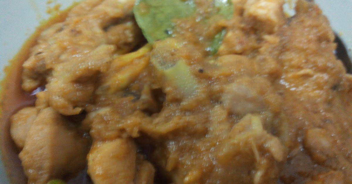 Kaori's Story: Memasak rendang ayam yang sedap, senang dan 