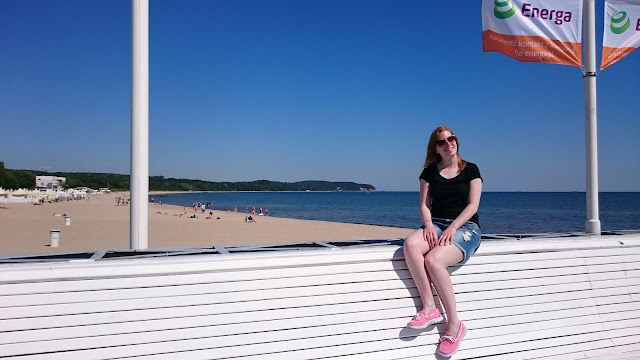 This is me at the molo of Sopot.