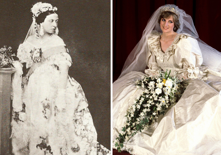 vestido de noiva Princesa Diana