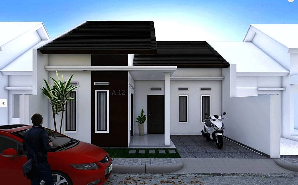 40 Desain  Rumah  Minimalis  Lantai  Mini Gambar  Minimalis 