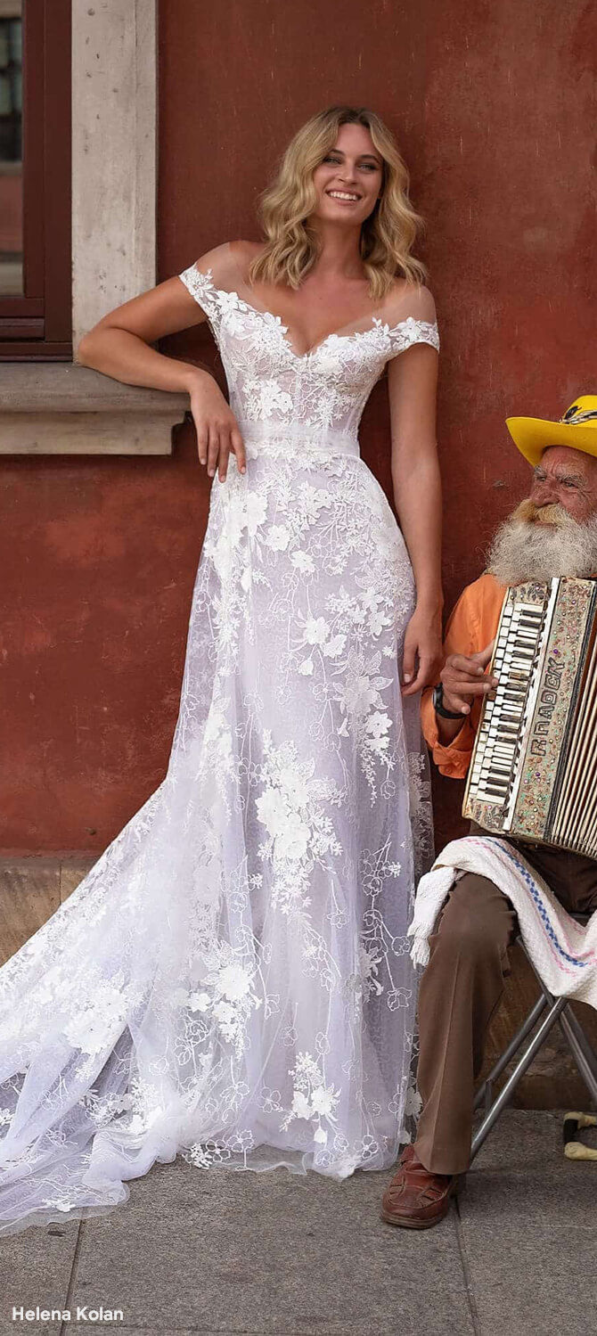 Helena Kolan 2020 Bridal A-line Gown