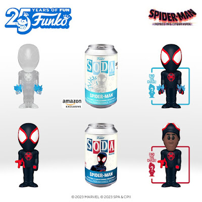 Spider-Man: Across the Spider-Verse Soda Vinyl Figures by Funko