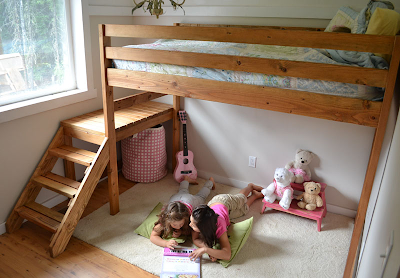 bunk bed plans staircase