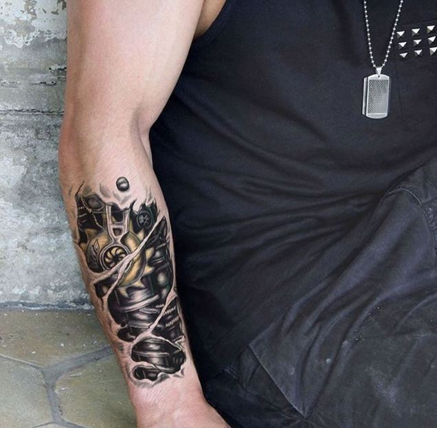 Les derniers modèles de tatouage sur le bras - Arm Tattoos For Men