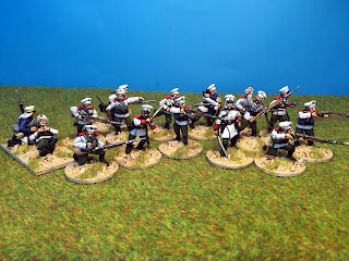 Russian Infantry Tsuba Miniatures Boxer rebellion