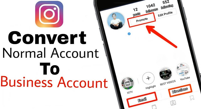 Convert Normal Instagram Account into Business Account