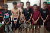 Kepolisian Sektor Kuranji Polresta Padang, meringkus enam pelaku tindak kekerasan terhadap pelajar di Depan Mini Market daerah Anduring, Kecamatan Kuranji, hingga mengakibatkan korbannya mengalami luka robek, Kamis (9/3/2023).