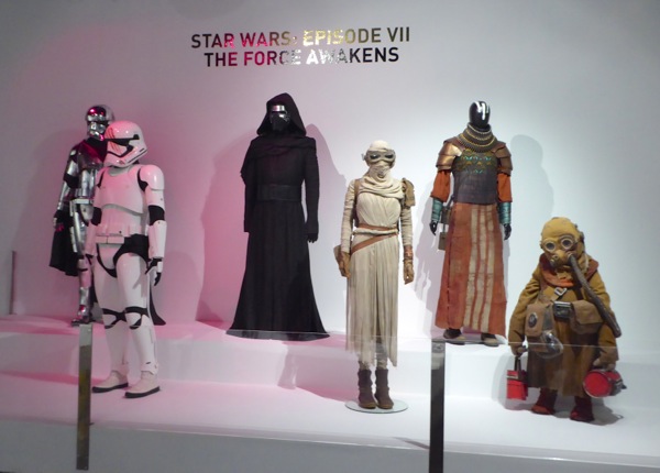 Star Wars Force Awakens costume exhibit FIDM Museum