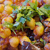 Chickpeas with aubergines