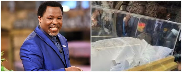 Photos of funeral  of clergyman late Prophet T.B Joshua 