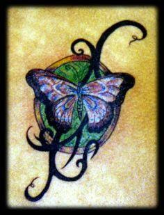 Butterfly tattoos have been among one of the most popular tattoo designs that have been requested for woman over the past years. Butterfly tattoos hold a unique fascination with the human race and have always been subject to artistic expression whether it’s in music, tattoos, paintings, etc. With its vivid colors, striking lines, and distinctiveness, most people can’t disagree with the beauty of a butterfly.