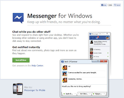 Official Facebook messenger Offline installer