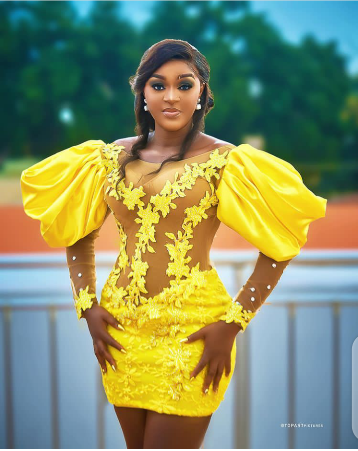 Actress Chacha Eke stuns in yellow outfit as she celebrates her birthday today - See photos