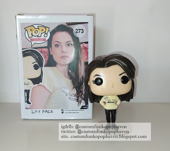 Once Upon A Time Custom Funko Pop of Lily Page