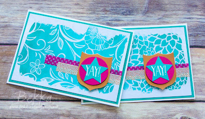 Yay! Celebration Card made with Stampin' Up! UK Supplies which you can buy here