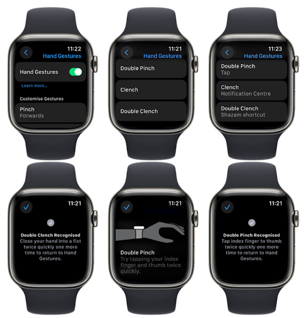 كيفية استخدام إيماءة النقر المزدوج على أي ساعة Apple Watch