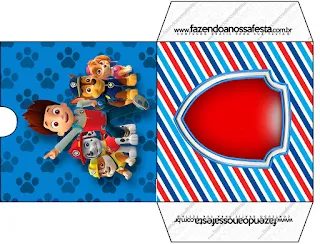 Funda CD´s para Imprimir Gratis de Paw Patrol. 