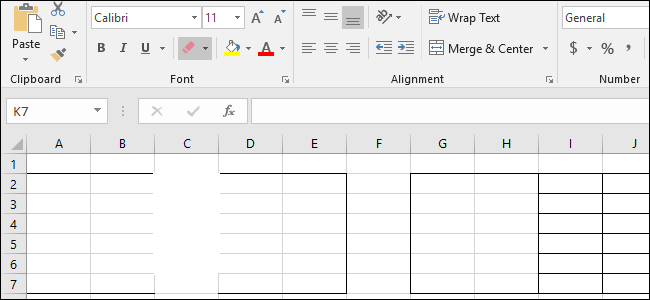 rimuovere rapidamente tutti i bordi excel