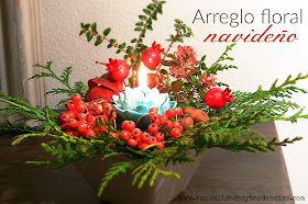 Cómo hacer un arreglo floral para Navidad