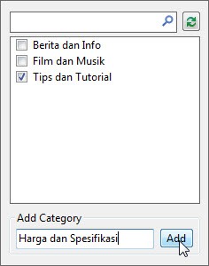 Add tag di Windows Live Writer