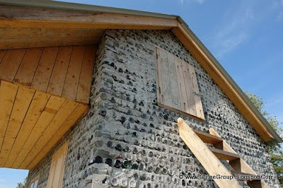 Russian Woman Builds Glass Bottle House