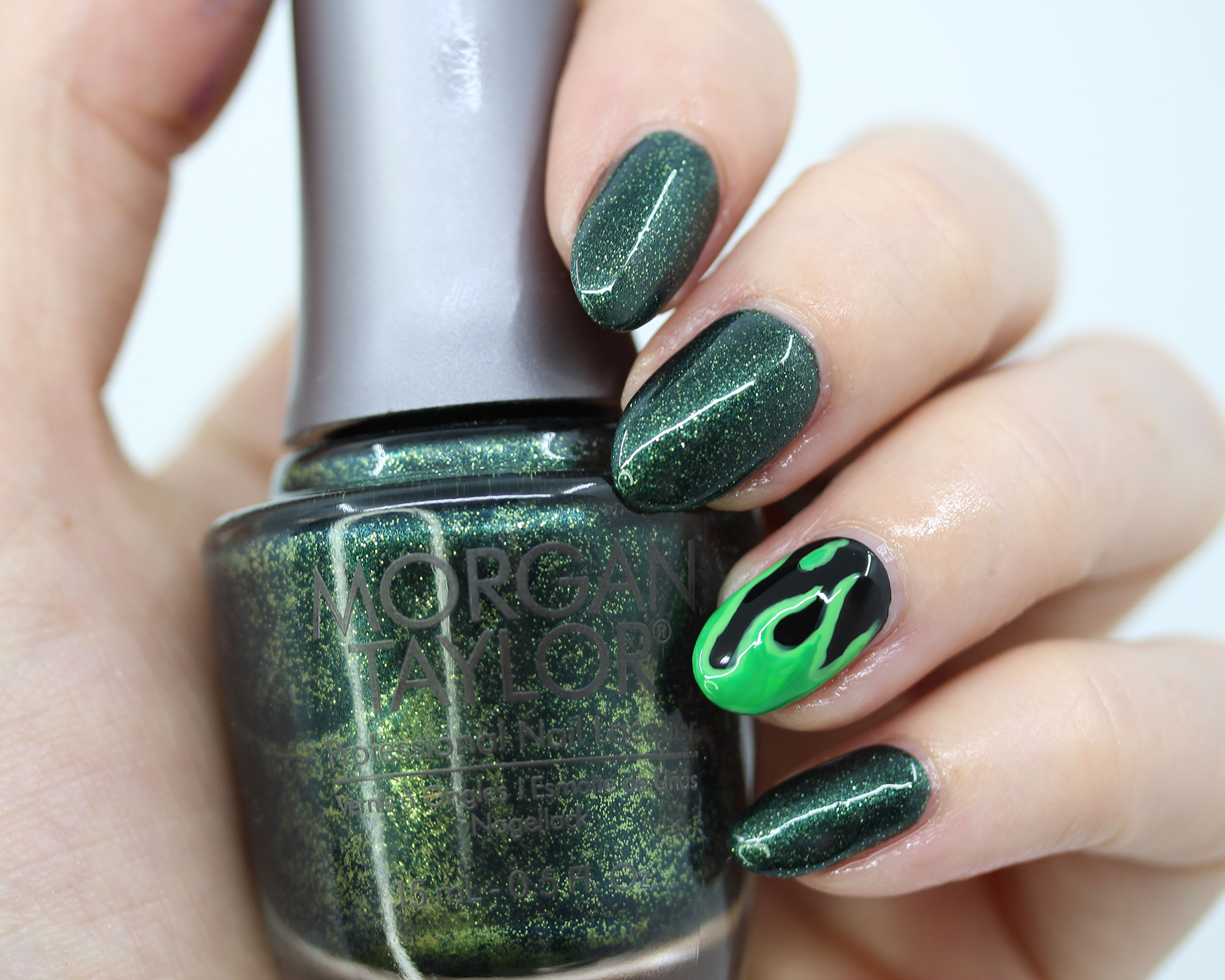 Morgan Taylor Mistress of Mayhem - Disney Maleficent inspired nail polish