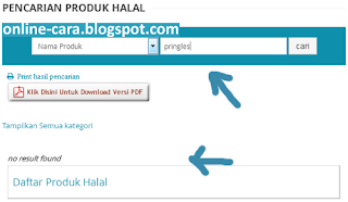 Cek Nomor Sertifikat halal MUI