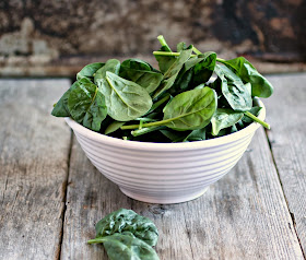 Baked Spinach Chips