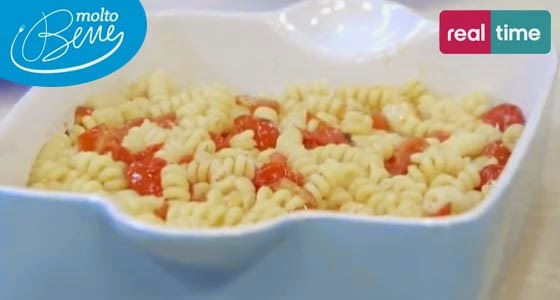 Pasta con pomodorini al forno di Benedetta Parodi