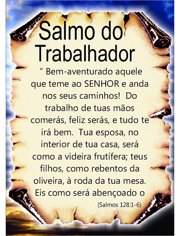 Frases FJU-PA: SALMO DO TRABALHADOR