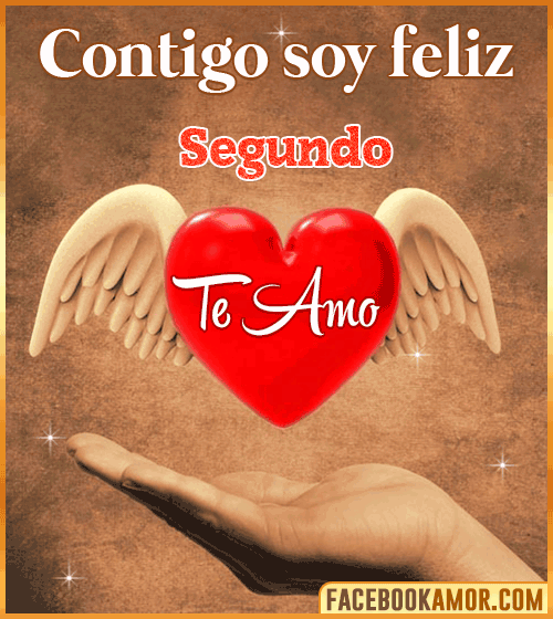 Contigo soy feliz te amo segundo Contigo soy feliz te amo segundo