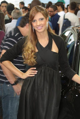 Sexy Models at a Brazilian Car Show