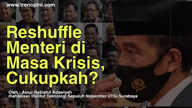 "Sense of Crisis", itulah ketiadaan yang dimiliki oleh para menteri menurut Presiden Jokowi pada rapat terbatas di sidang kabinet paripurna di Istana Negara, Jakarta, 18 Juni lalu. Tidak adanya perasaan yang satu, mengakibatkan minimnya kerja para menteri dalam menangani krisis bahkan di era pandemi.