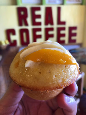 The new Mango Muffin at Real Coffee