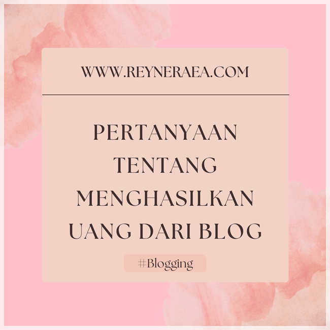 cara menghasilkan uang dari blog