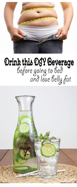 Drink this DIY Beverage before going to bed and Lose Belly Fat