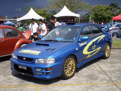 Modified Subaru Impreza