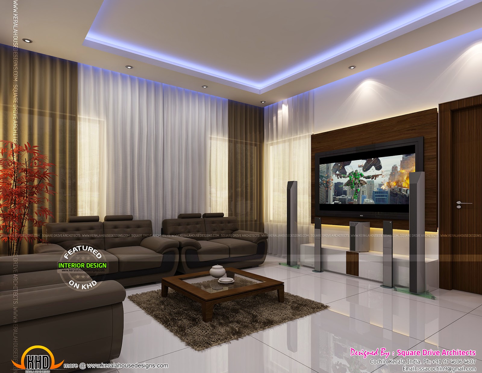 Luxury interior designs in Kerala  keralahousedesigns