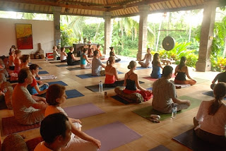 yoga workshop in Bali, yoga class in Ubud