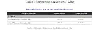 beu result