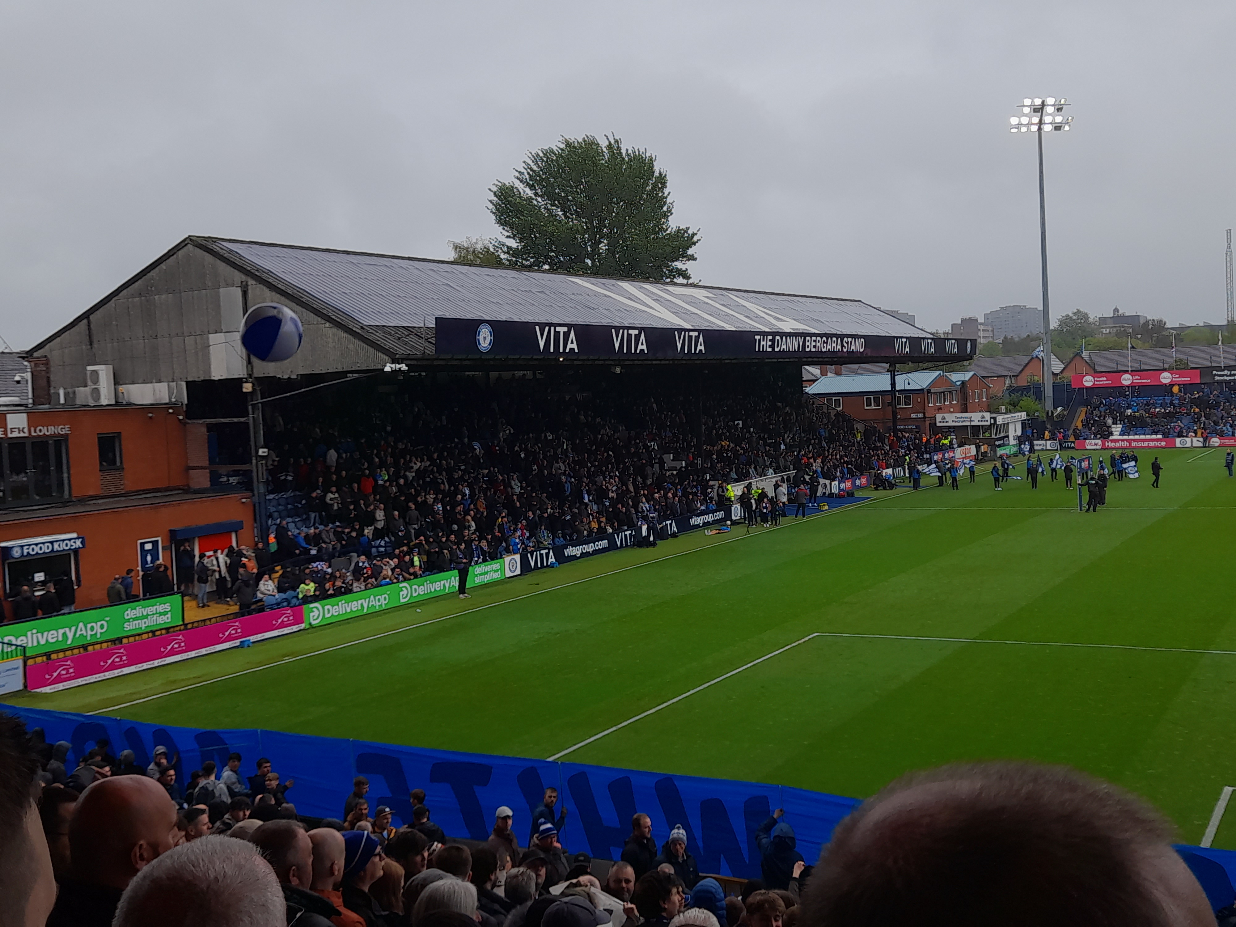 These are some of the brilliant Hartlepool United fans who headed