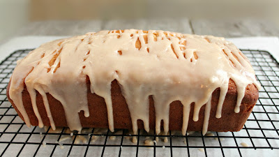 Gingerbread Loaf with Ginger Glaze