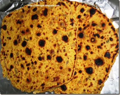 Chitra Pal Daal Besan Parantha