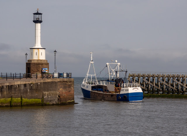 Photo of Fredwood going out onto the Solway Firth