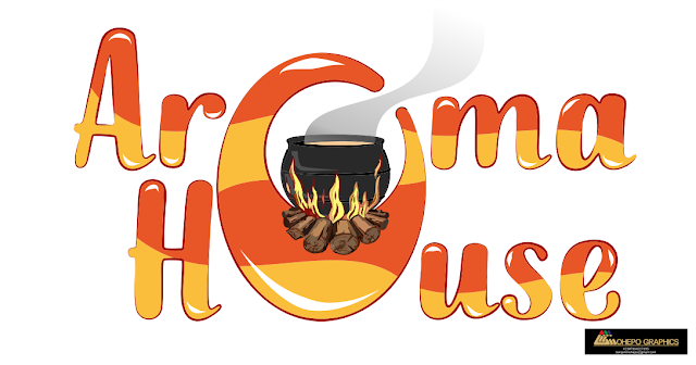 AromaHouse [Logo] on White Background