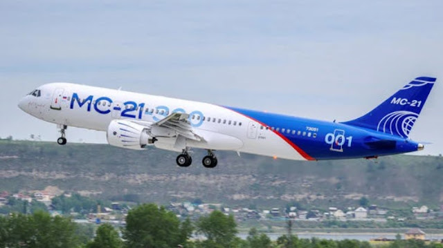 Russian Company 'Rostec' Releases Renderings of MC-21 Aircraft with American Airlines and Lufthansa Style