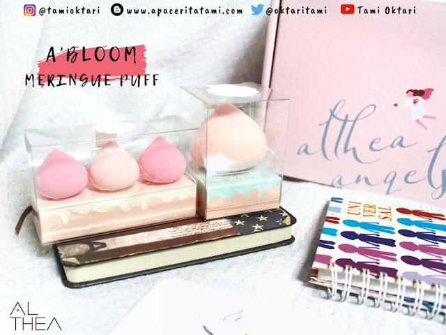 [REVIEW] A'bloom Meringue Puff | Sponge Unik Berbentuk Kue