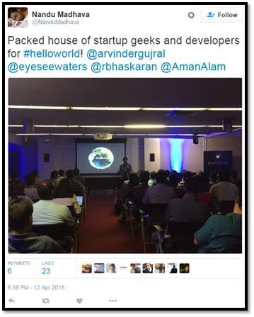 Asia’s first #HelloWorld developer tour by Twitter debuts in Bangalore