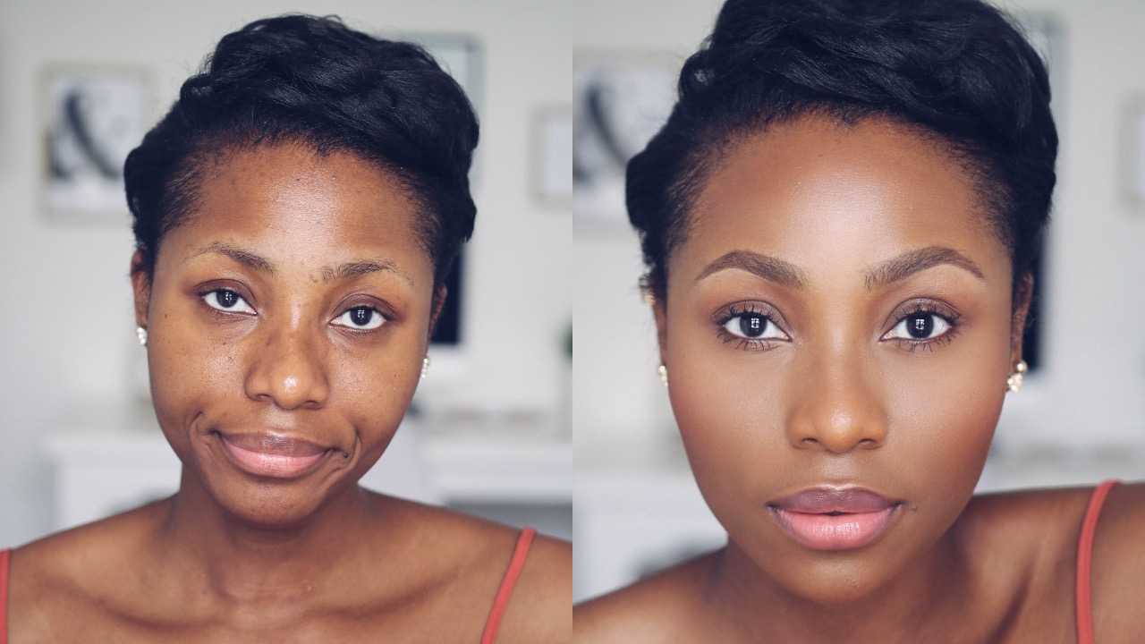 FRESH MAKEUP TUTORIAL Dimma Umeh Nigerian Beauty Blogger
