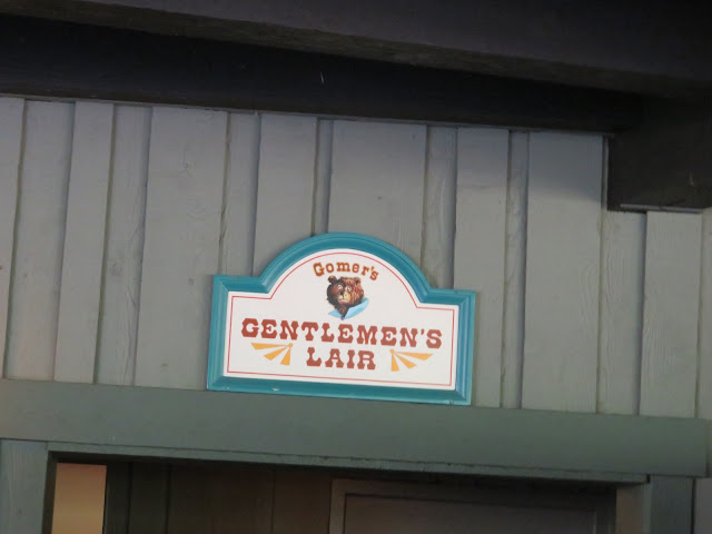 Gomer's Gentlemens Lair Sign Country Bear Jamboree Disneyland